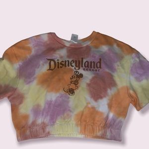 Disney Minnie Mouse cropped sweater shirt